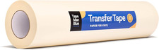 Transfer Tape for Vinyl, 24 Inch X 100 Feet, Paper with Layflat Adhesive. Americ