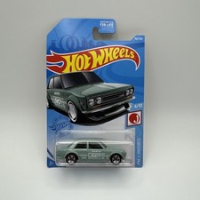 Hot Wheels Hw J-imports 410 71 Datsun 510 162250 Green Hot Wheels Hw J-imports 410 71 Datsun 510 162250 Green