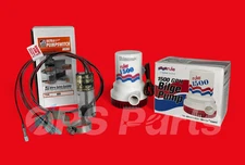 Ultra Bilge Pump Switch Mini 12 VDC & Rule 1500 GPH Bilge Pump - New