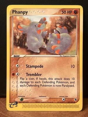 Phanpy 62/109 Ruby and Sapphire Regular
