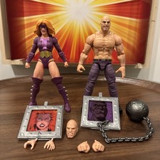 Marvel Legends Absorbing Man Titania Secret Wars 6 Action figures complete