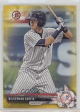 2017 Bowman Prospects Retail Yellow Wilkerman Garcia #BP147 0wq