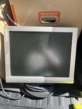 ViewSonic VA520 15" monitor with power and VGA cords.