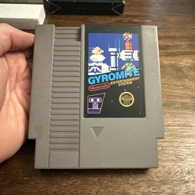 Gyromite (Nintendo NES) 5 Screw Hangtab Matte Sticker - Complete - Authentic