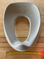 Ginsey Parent's Choice- Safe & Secure Potty Seat- Safestart PC - Grey -Fits Most