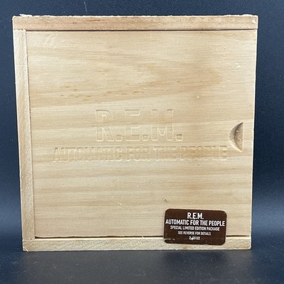 REM ''Automatic For The People'' (CD 1992) Special Packaging Wooden Box