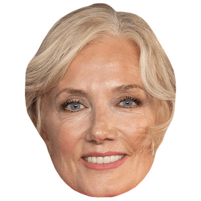 Joely Richardson (Make Up) Promi Maske, flaches Kartengesicht, Kostüm Maske