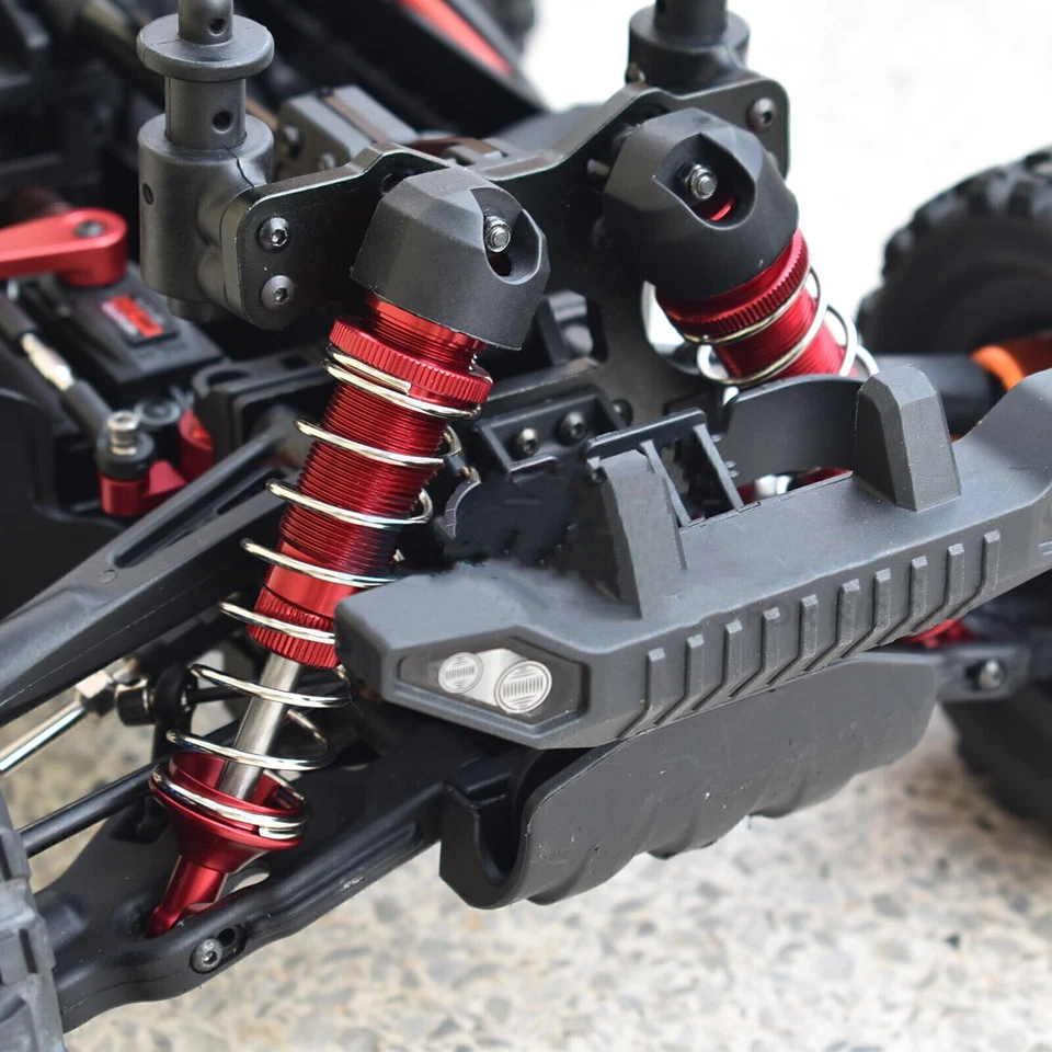 4 PCS Aluminum Alloy Front Rear Universal Shock Absorber for TEAM CORALLY RC Car - Image 3 of 4