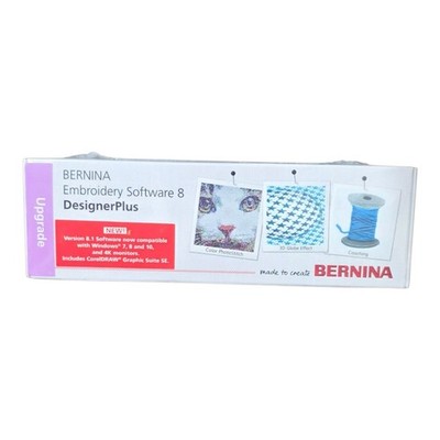 Bernina Embroidery Software 8 V8 Upgrade With Installation USB  Sealed