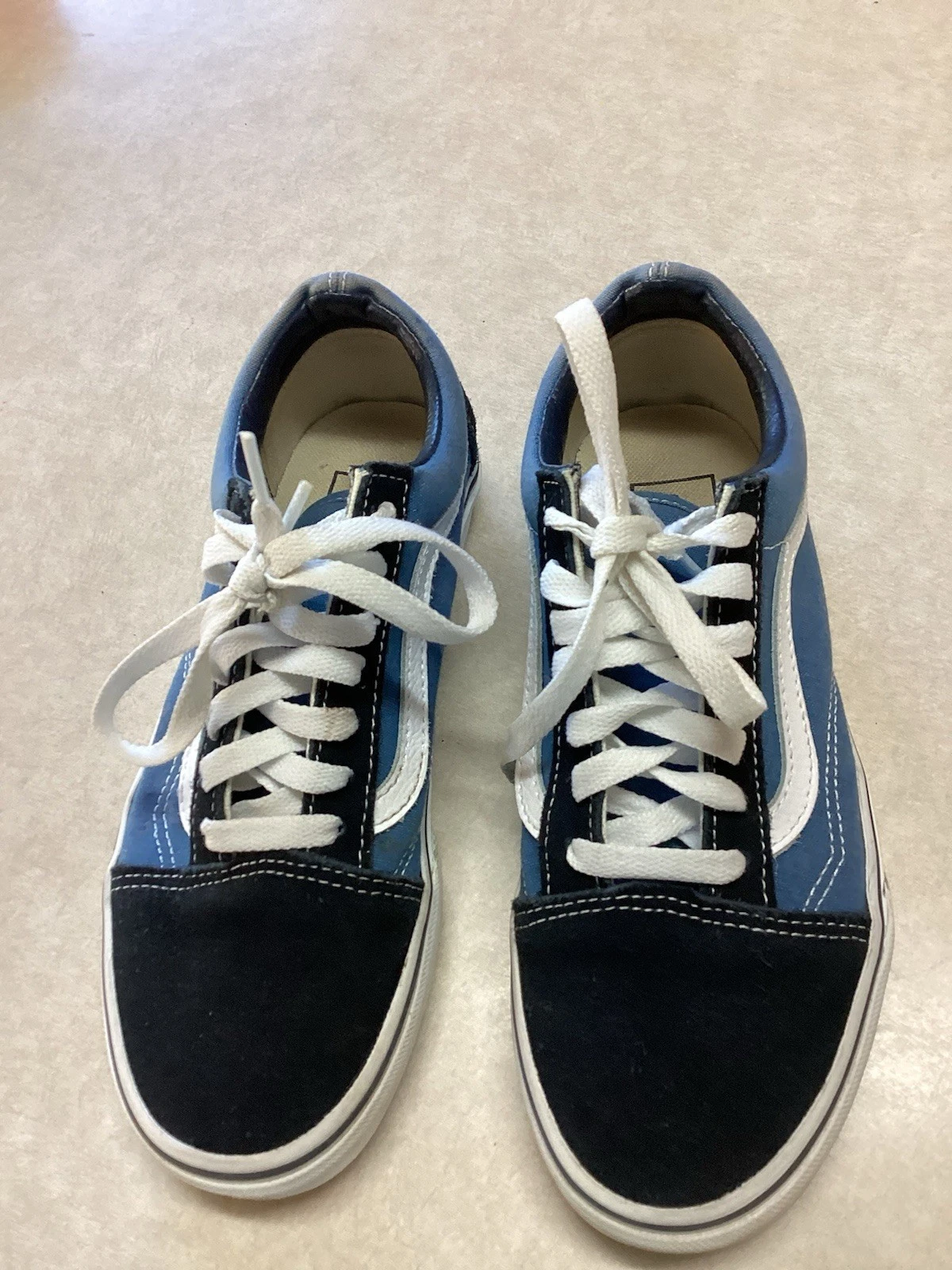 Sneakers VANS Oldol Sko bluy bianco navy b UNISEX ADULTO. 5 5tringate stri uom 6 5na