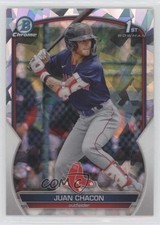 2023 Bowman Chrome Prospects Atomic Refractor Juan Chacon #BCP-105 0u79