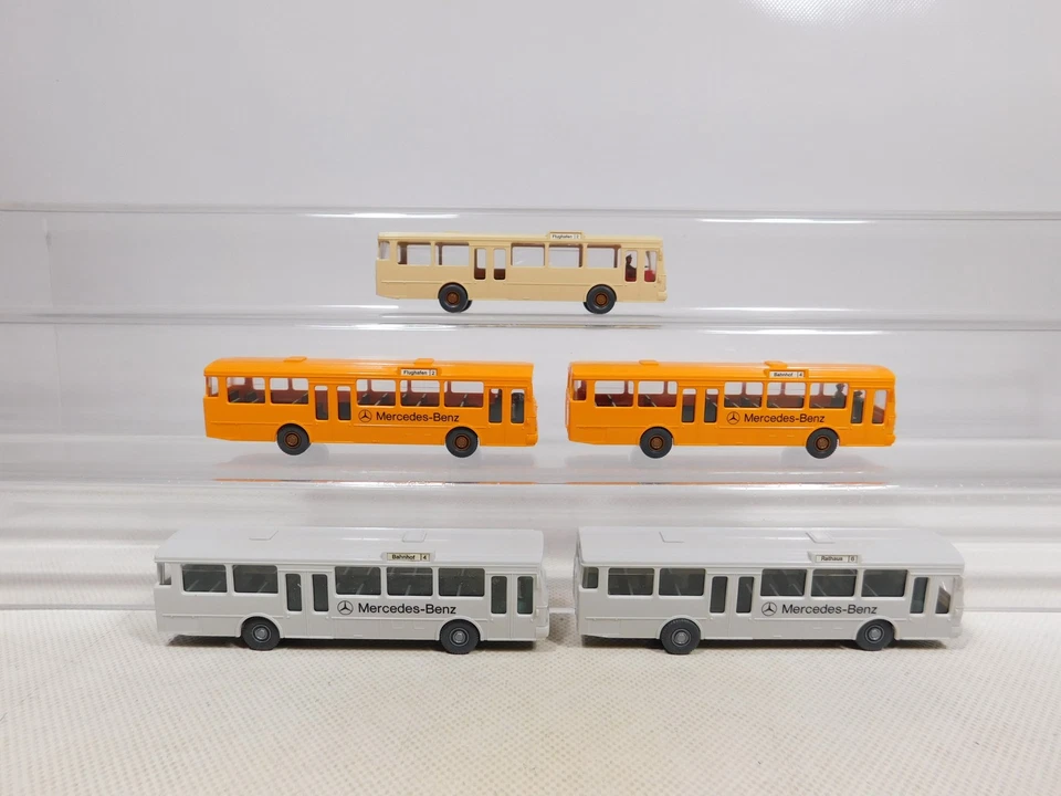 Modello Autobus Omnibus MB Mercedes-Benz 700 Sg/Mint H0 1:87 5X #EH179-0,5 - Immagine 2 di 4