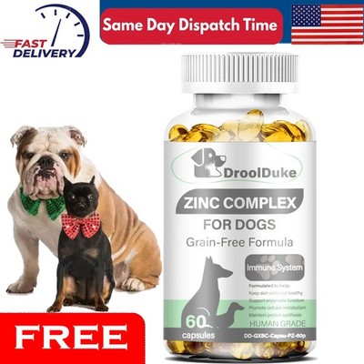 Dog Allergy Itch Relief & Immune for Dogs with Omega 3 Itchy Skin 60 Caps