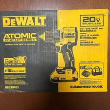 DeWalt Atomic Compact Series 20V Max Cordless Drill Combo (DCD794D1)