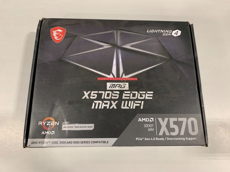MSI MAG X570S Edge Max Wi-Fi AMD Motherboard