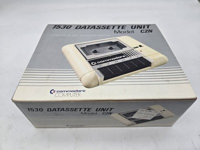 Commodore 64 Datasette Tape Drive  C64 Computer With Foam Inserts NEW OPEN BOX