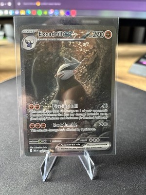 Excadrill Ex 168/086 Special Illustration Rare - S&V Black Bolt Pokemon TCG SAR