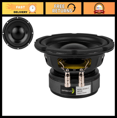 6.5'' Classic Subwoofer 4 Ohm - High-Performance Bass Speaker for Home Audio