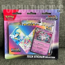 Pokemon Scarlet & Violet: Prismatic Evolutions Tech Sticker Collection - Sylveon