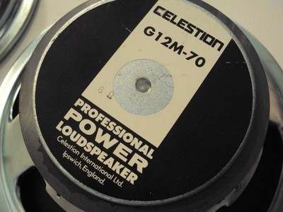 Pair Celestion G12M -70 Speakers