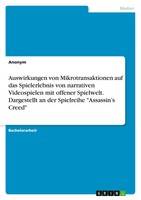 Anonymous | Auswirkungen Von Mikrotransaktionen Auf Das Spielerlebnis Von...