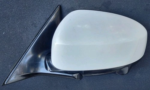 *FOR PARTS* 2009-2017 INFINITI FX35 FX37 FX50 QX70 DRIVER MIRROR w/Camera WHITE