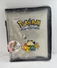 NOS Vintage 1999 Pokémon White Zip Binder 3-Ring Card Holder Toy Site (SEE PICS)