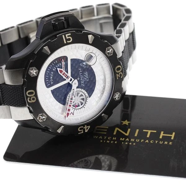 Zenith — Zenith Defy Extreme 96.0515.685 43mm Silver / Black Dial Automatic Watch #C5716