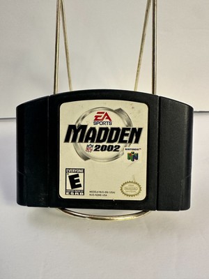 Madden NFL 2002 (Nintendo 64) N64 Retro Video Game Cartridge 64-bit