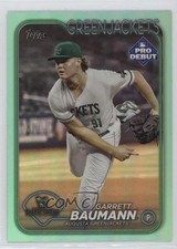 2024 Topps Pro Debut Aqua Foil 27/75 Garrett Baumann #PD-4 rw6