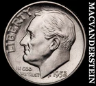 1952 Roosevelt Dime- Silver Choice Gem Brilliant Uncirculated Luster #i290