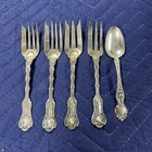 R. Wallace And Sons Sterling Silver 4 Forks & Spoon 126 Grams