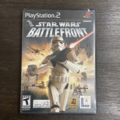Star Wars: Battlefront PS2 2004, Tested/Good Condition, CIB/Black Label