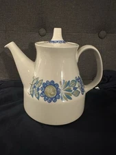 Vintage Figgjo Flint Turi Tor Viking Teapot - Scandinavian Folk Art Design