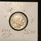 1930 Buffalo Nickel (Indian Head) 5C Five Cents Circulated Die Rotation F-VF