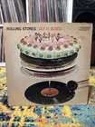 Rolling Stones Let It Bleed Vinyl LP - 1969 London Records - No Poster G+/VG-