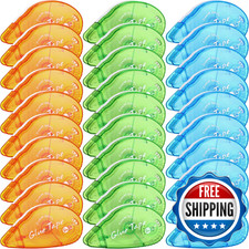 Geyee 30 Pcs Double Sided Tape Roller Permanent Adhesive 0.3 x 315'' Double Side