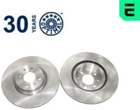 2X Bremsscheibe Optimal BS-3161C 2 Bremsscheiben Vorderachse Vorne
