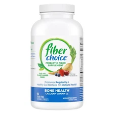 Fiber Choice Bone Health Daily Prebiotic Fiber 90 Chewable Berry Tablet 2/2026