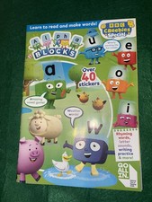 Alphablocks Magazine CBeebies Special 40 Stickers - Supports Early Years Phonics