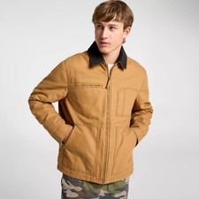 Alpine Design Mens Zip Canvas Insulated Jacke...