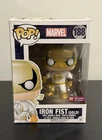 Funko Pop! Iron Fist (Gold) Marvel #188 (2017) Pop Protector included