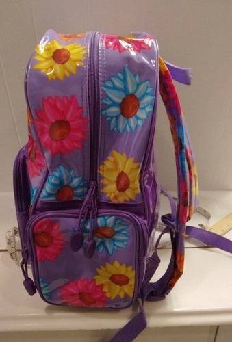 Lisa Frank Large Backpack Sunflower Kittens PVC Collectible 90s/2000s - Picture 5 of 12