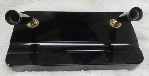 Juego de escritorio pluma estilográfica doble con base de mármol Sheaffer's #35j SIN PLUMAS - Imagen 2 de 6