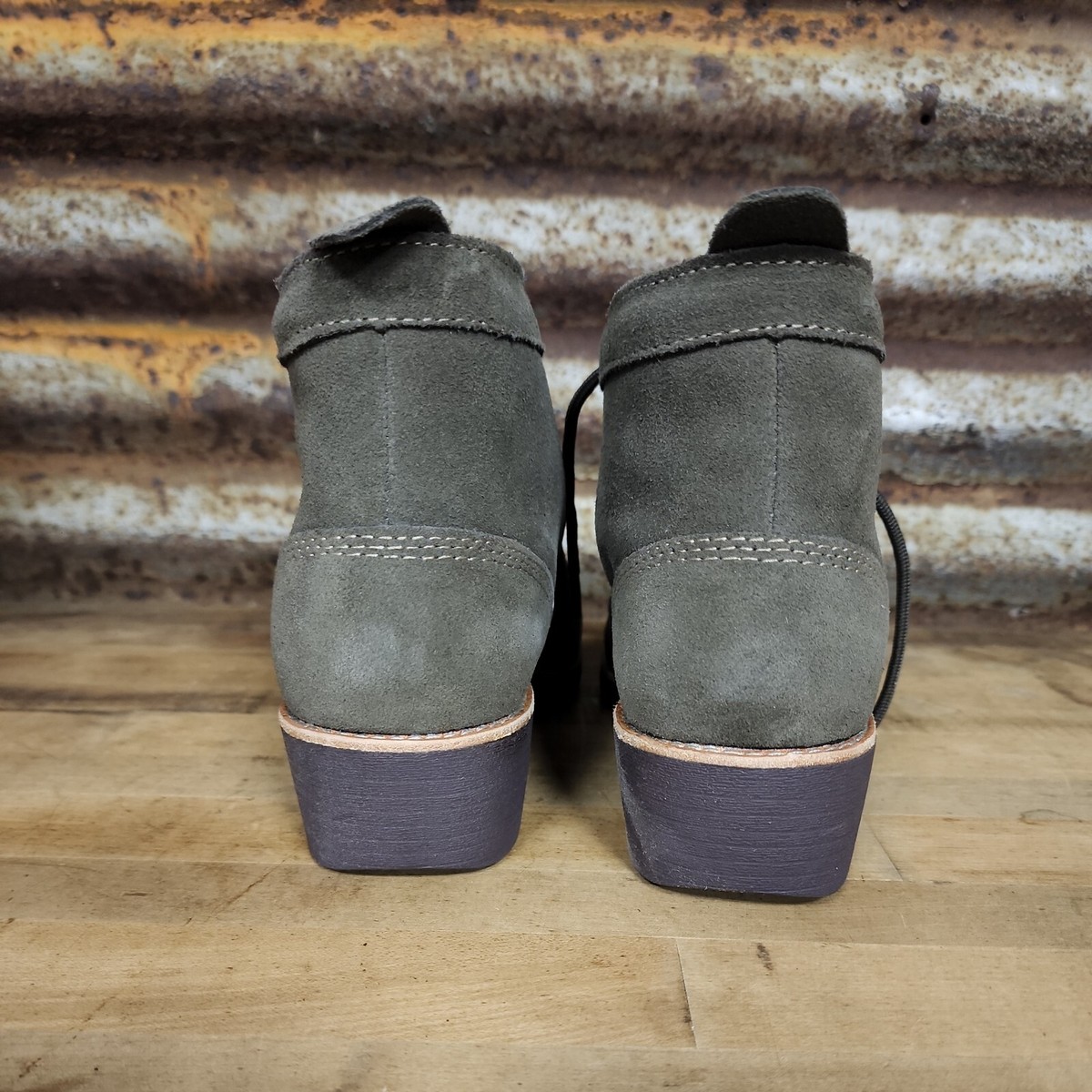 WORX by Red Wing 5124 Women's Zinc Chukka Steel Toe Boots EH Size