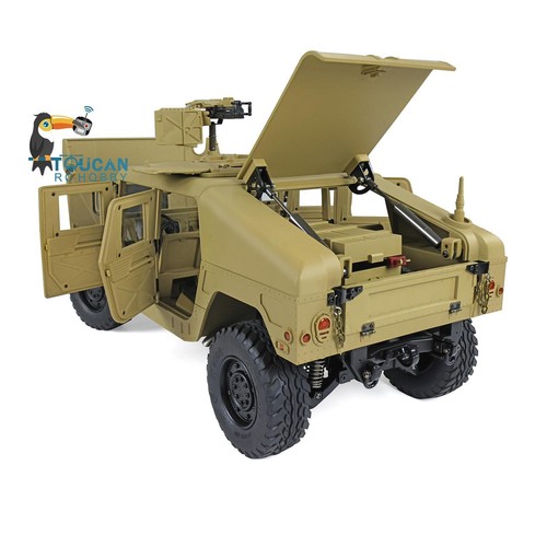 1/10 RC Military Racing Car P408 4*4 Crawler with Servo ESC Motor 16CH Radio - Picture 8 of 12