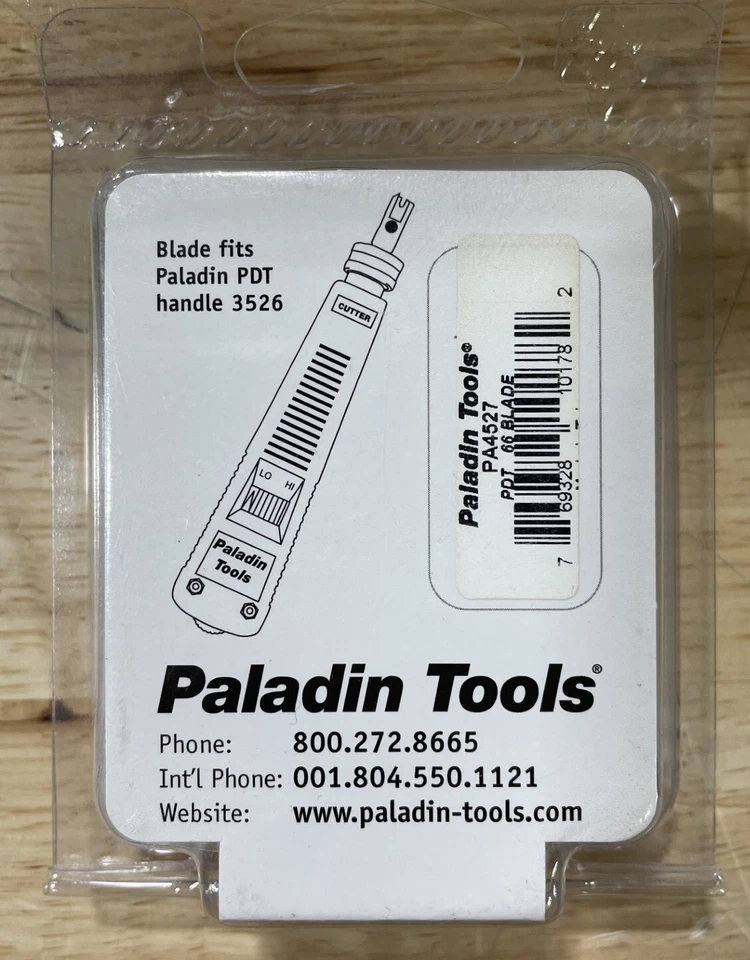 Paladin Tools PA4527 Standard PunchDown Tool Blade - Style 66, 1" Blade - Image 2 of 3