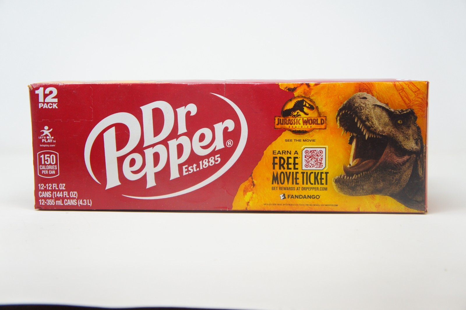 Dr Pepper Jurassic World, Limited Edition TRex, 12 oz (12 Pack) eBay
