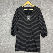 NEW LUCKY BRAND $89 Womens Dress Small Petite V Neck Ladies Long Sleeve