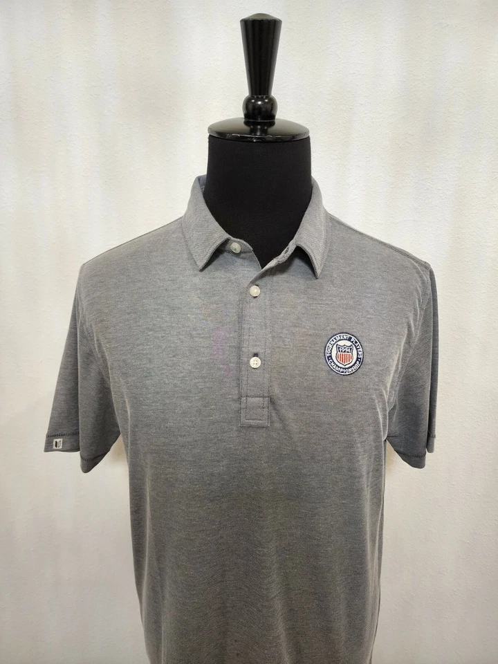 Linksoul Golf Polo The Players Men Size Medium  - Image 2 of 4